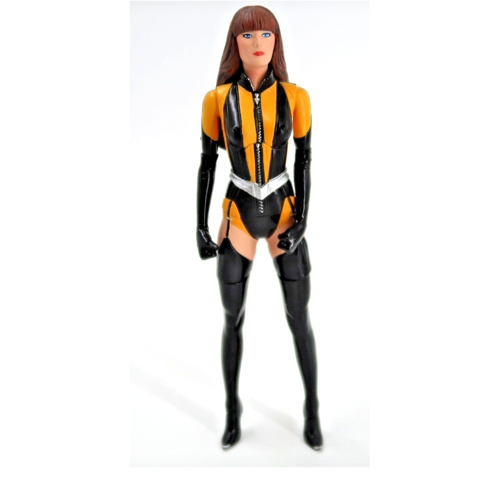 DC Direct Watchmen Series 1 Silk Spectre II Action Figure Yellow Black Costume